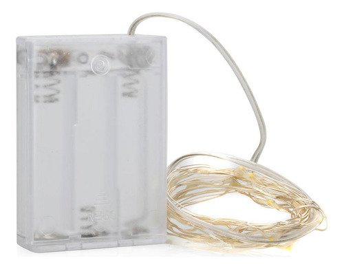 Guirnaldas Luces 50 Micro Led Hadas 5 Metros Pilas