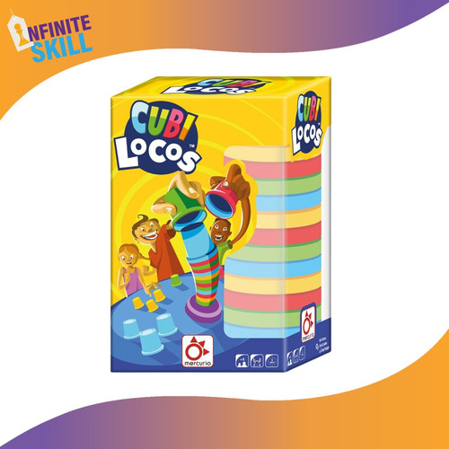 Cubi Locos Juego De Mesa Mercurio