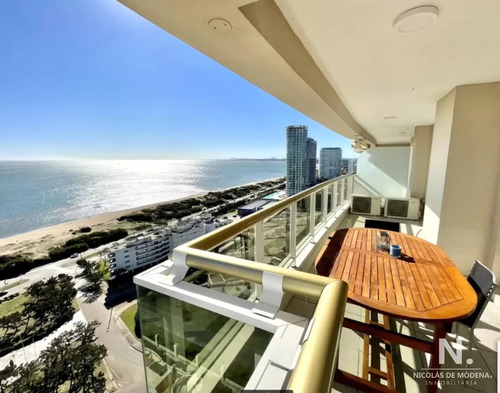 Departamento De Excelente Planta Frente Al Mar En Venta, Torre Premium