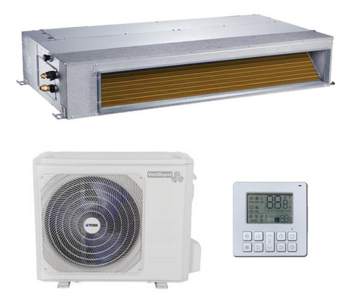 Sistema Fan And Coil Para Oficinas, Mxrsb-002, 18000btus, 1. Color Metálico