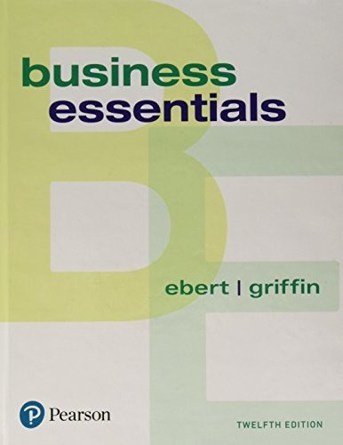 Book : Business Essentials (whats New In Intro To Business)