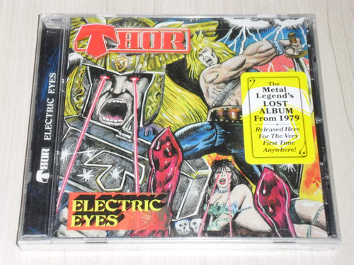 Cd Thor - Electric Eyes 1979 (americano) Lacrado