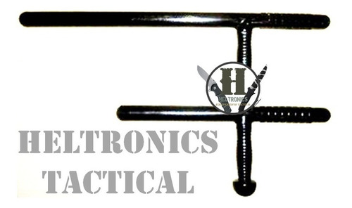 Imagen 3 de 4 de Tonfa Profesional Policial Policarbonato + Porta Tonfa