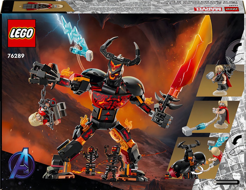 Lego® Marvel Thor Vs. Figura De Construção Surtur 76289 245 Blocos E Figuras Para Montar