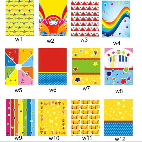 Souvenirs Centros Candy Plim Plim 6 Productos