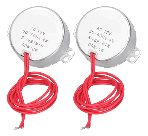 Mini Micromáquina Ccw/cw Síncrona Ac De 2 Piezas Con Motor E