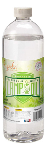 Aceite De Lámpara De Citronela, 32 Oz, Repelente De Insectos