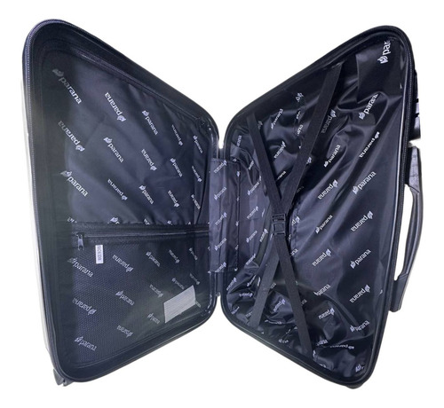 Bolsa de viaje rígida con borde de ABS de 10 kg, color negro