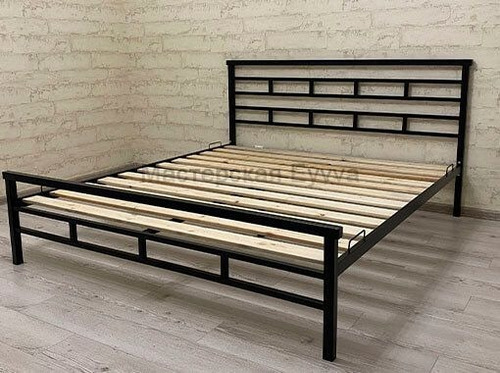 Imagen 2 de 6 de Cama Mueble Hierro... Estilo Besta De Queen 160x200