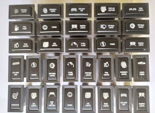 Switch Botón Pa Luces Barras Led Toyota Machito Autana Meru