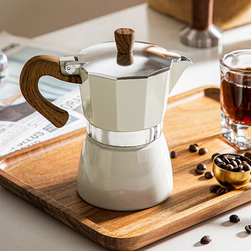 Cafetera Italiana 3 Taza 5 Onza Para Estufa Ga O Electrica