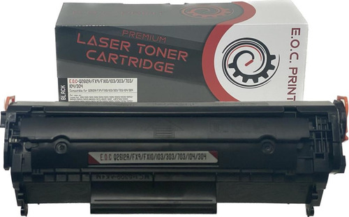 Toner Eocprint Hp Q2612a (12a) Para 1010 1012 1018 1020