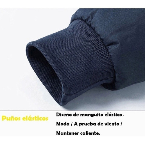 Chamarra Bomber Casual De Color Liso Para Hombre