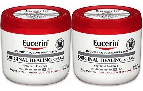 Eucerin Original Healing Cream - Loción Rica Y Sin Fraganci