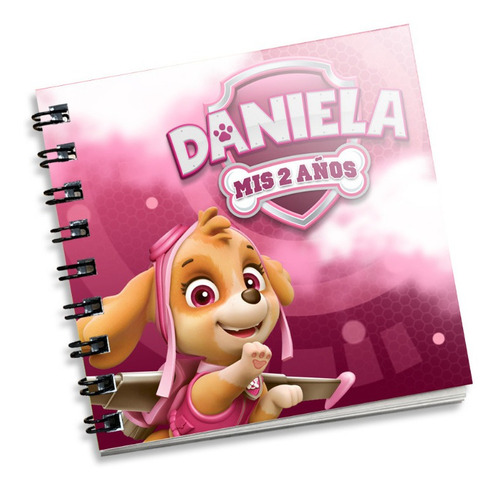 5 Pzs. Invitación O Recuerdo Libreta Mini Paw Patrol 7