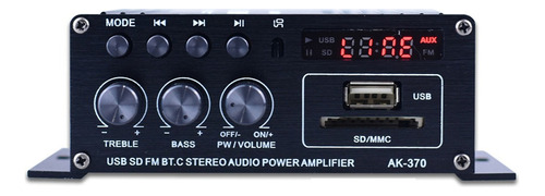 Ak370 Mini Audio Amplificador De Sonido Portátil Amplificado