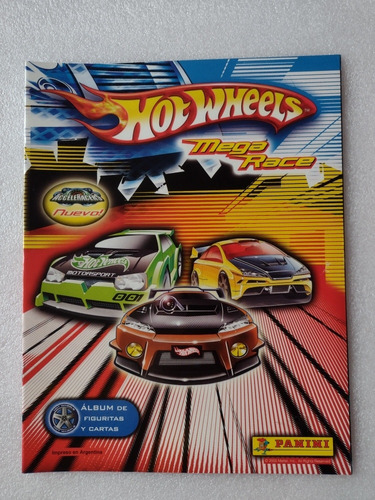 Álbum De Figuritas Mega Race Hot Wheels 