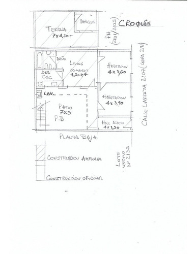 Imagen 6 de 20 de Casa 3 Amb Patio Terraza Sobre Lote De 9 X 11 Mts De Fondo, En Ph Independiente