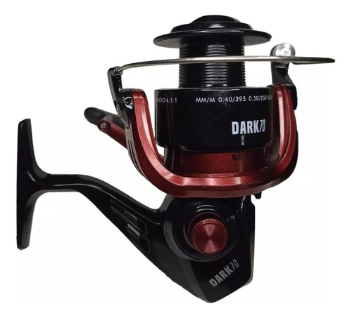 Reel Frontal Albatros Dark 65 3 Rulemanes Pesca Variada