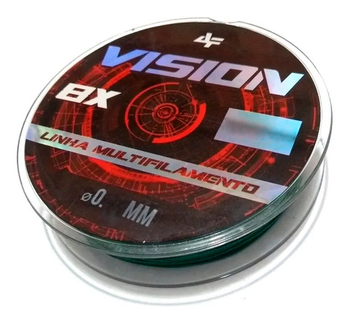 Linha Multifi Vision 8x 0,28mm 40lbs 150m Verde - Albatroz