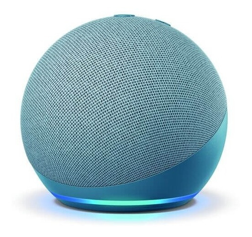 Bocina Inteligente Alexa Echo Dot 4 Azul Nueva Sellada