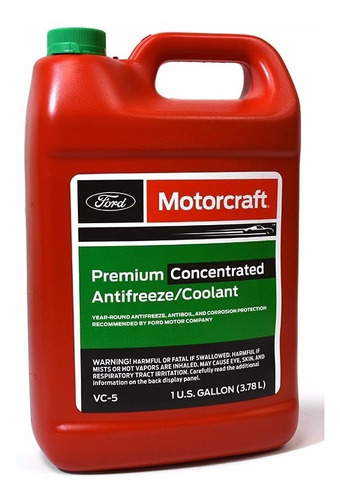 Refrigerante Motorcraft Concentrado Verde Somos Tienda