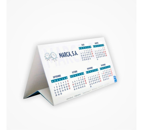 Calendario De Mesa Publicitario