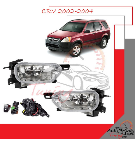 Halogenos Honda Crv 2002-2004