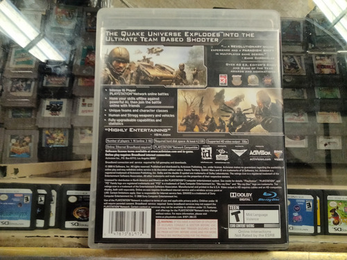 Enemy Territory Quake Wars Ps3 (Usado)