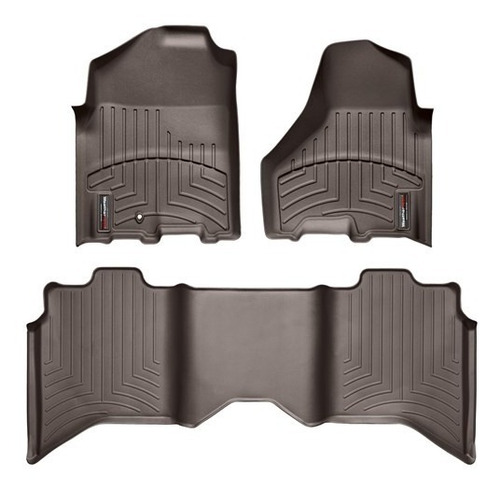 Tapetes Weathertech Ram 2009-2011 Doble Cab 1ra+2da Filas 