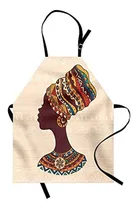 Comprar Delantal Tribal Ambesonne, Mujer En Traje De Moda Tradiciona