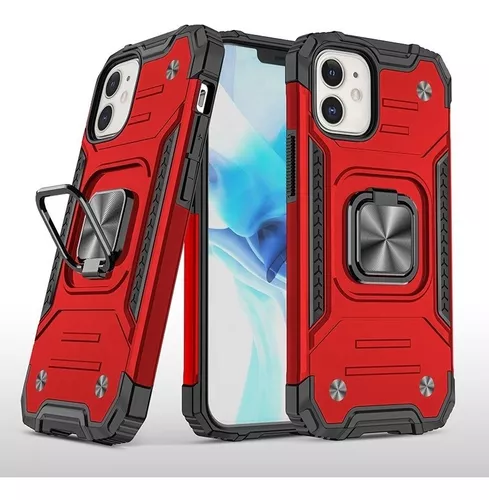 Case antigolpes para Redmi Note 10 y 10S Color Rojo