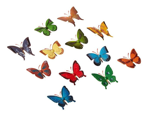 Figuras Mini Mariposas - Pack De 12