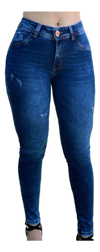 Jeans Stretch Levanta Cola Pantalon Para Mujer