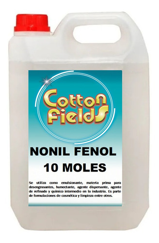 Nonil Fenol 10 Moles  X 25kg - Quimica Cotton Fields