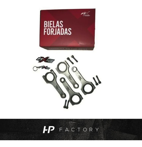 Imagen 4 de 10 de Bielas Forjadas Fiat Street Mpi 130x 18 H-beam X4 Ftx