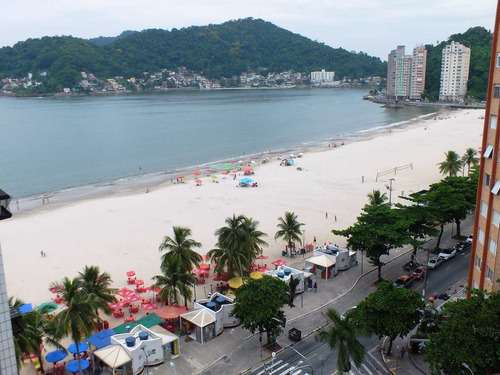 Apartamento Com 2 Dorms, Centro, São Vicente - R$ 350 Mil, Cod: 1369 - V1369
