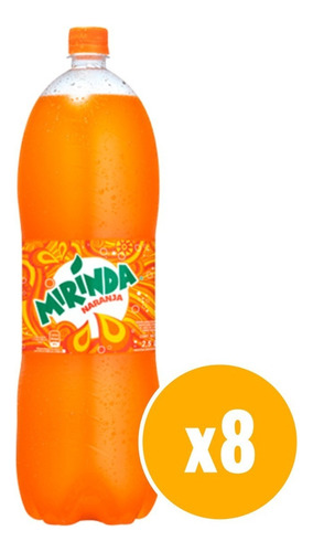 Refresco Mirinda 2.5 L X8