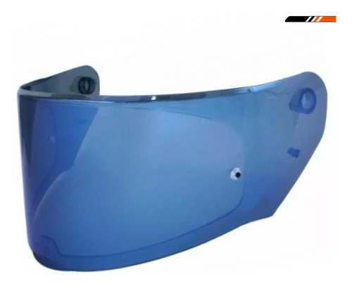 Viseira Capacete Ff320/ Ff353 Antirisco Azul Iridium Ls2