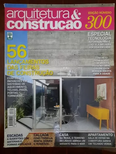 Revista Arquitetura E Construção Pacote 2 Revistas Mercadolivre