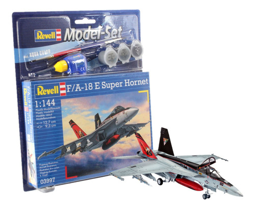 Model-set F/a-18e Super Hornet - 1/144 - Revell 63997