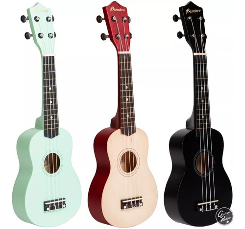 Imagen 7 de 10 de Ukelele Electroacustico Soprano + Funda Acolchada + Cable