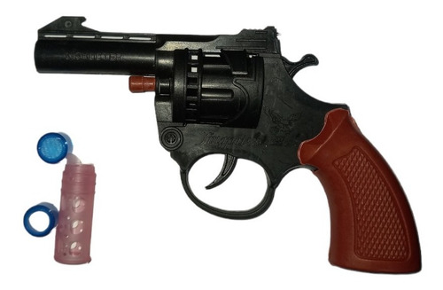 Pack 6 Revolver Pequeños Corto Para Juguete De Fogueo