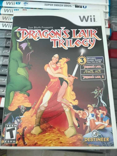 Dragons Lair Trilogy Nintendo Wii!!!