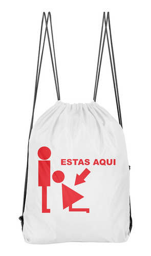 Bolso Deportivo Estas Aquí (d0093 Boleto.store)