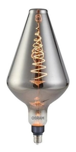 Lampara Led Vintage Filamento Vase Espiral 5w E27  Calida