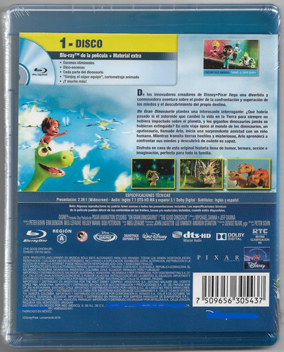 Un Gran Dinosaurio (1 Blu-ray Con Slipcase)