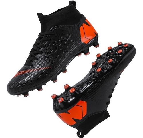 Botas De Fútbol Casual Ag / Tf De Caña Alta