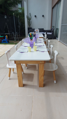 Alquiler De Sillas Infantiles Y Mesas _cumpleaños