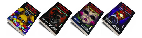 Kit Five Nights At Freddy's: Pavores De Fazbear Vols. 1, 2, 3 E 4 - Mergulho Na Escuridão & Caçador & Hora De Acordar & Chegue Mais Perto (coleção Completa Dos Contos Terríveis) Português Capa Comum